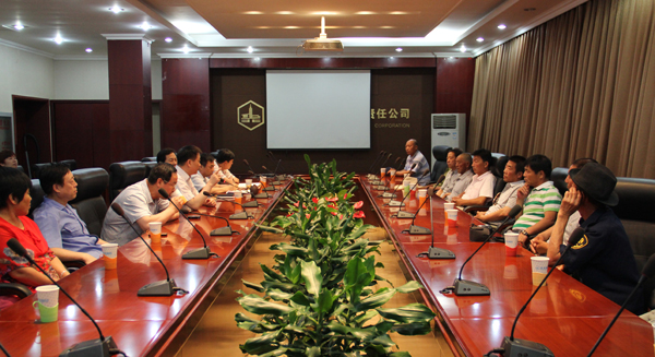 怀来县太师庄村民代表团到emc易倍体育制药参观学习